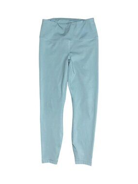 Sz.S*Yogalicious*Light Blue Lux Workout Leggings--Criss-Cross Detail in Back
